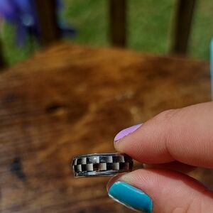 Carbon Fiber Inlay Ring